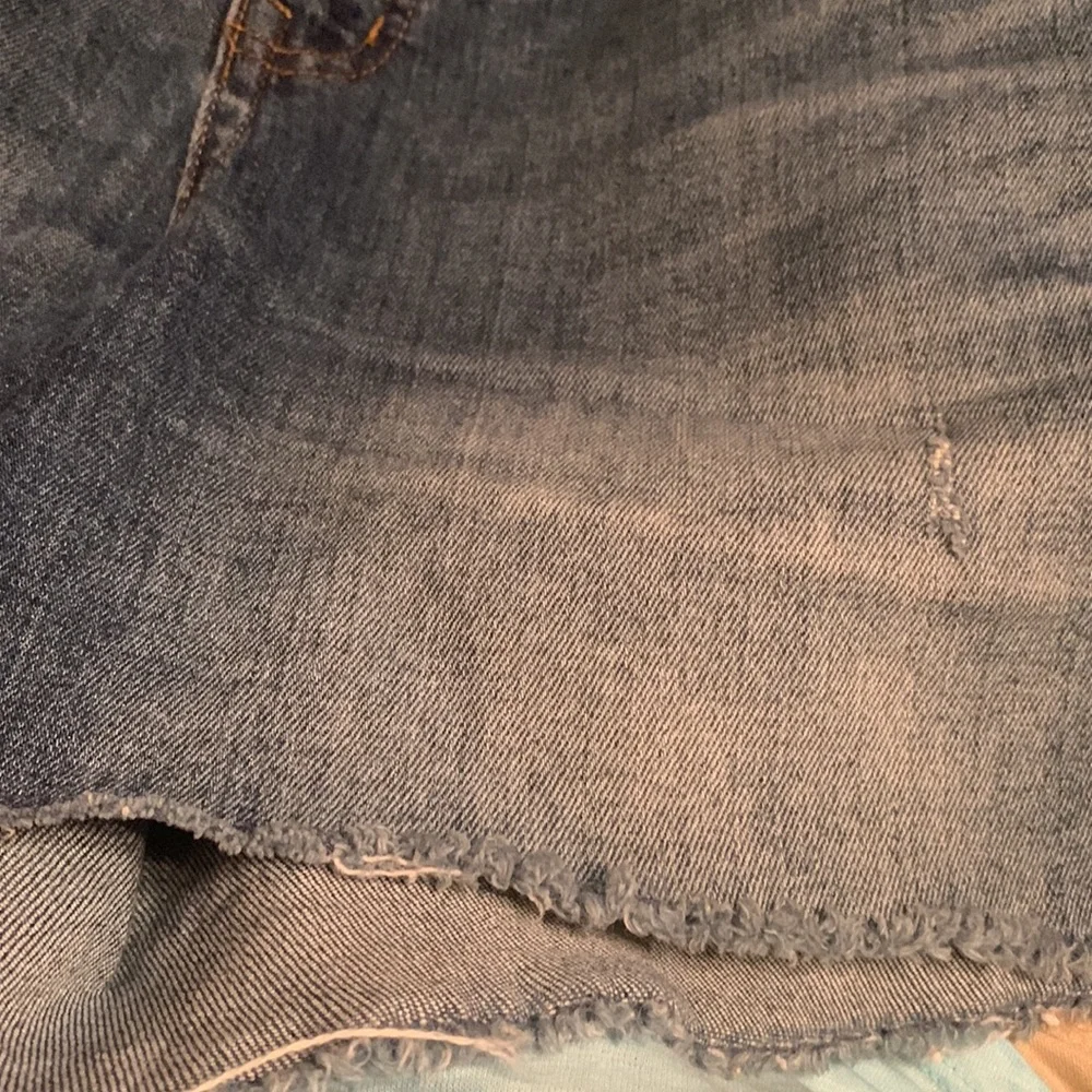 Madewell distressed raw